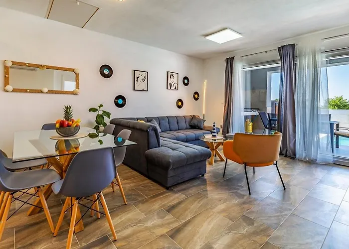 Istriensonne 0785 - Double 1 & Double 2 Mit Pool Appartamento *