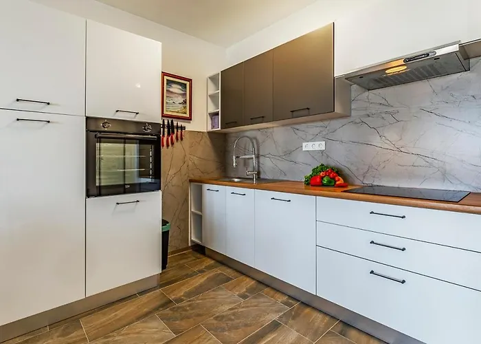 Istriensonne 0785 - Double 1 & Double 2 Mit Pool Appartamento Loborika