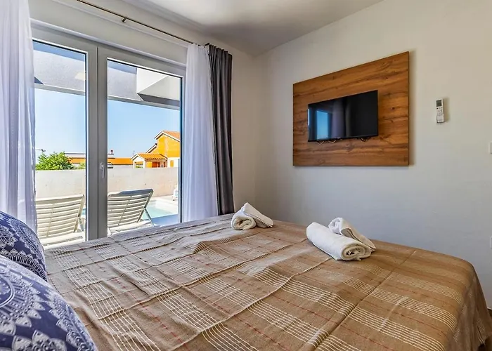 Appartamento Istriensonne 0785 - Double 1 & Double 2 Mit Pool Loborika