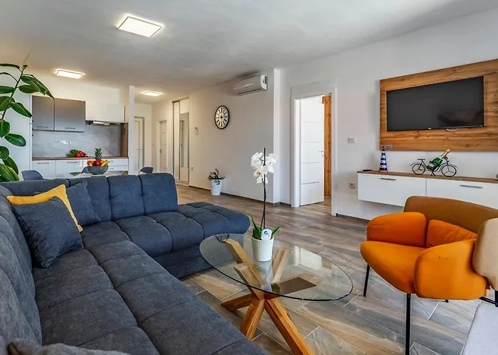 Appartamento Istriensonne 0785 - Double 1 & Double 2 Mit Pool Loborika